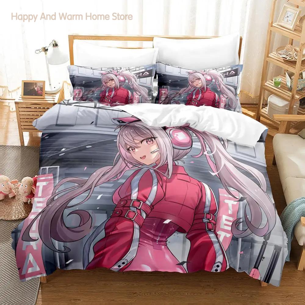 NIKKE 3D Print Anime Bedding Set Single Twin Full Queen King Size Duvet Cover Sets for Adult Boys Bedroom