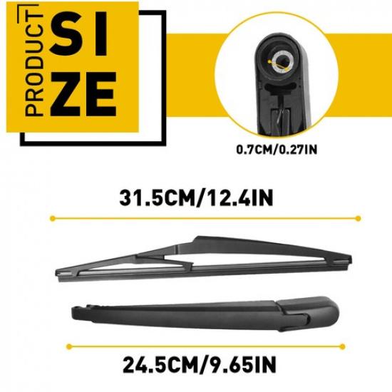Rear Wiper Arm &amp Blade For Toyota Matrix 2003-2008 OE 85241-42040, 85242-12090 A