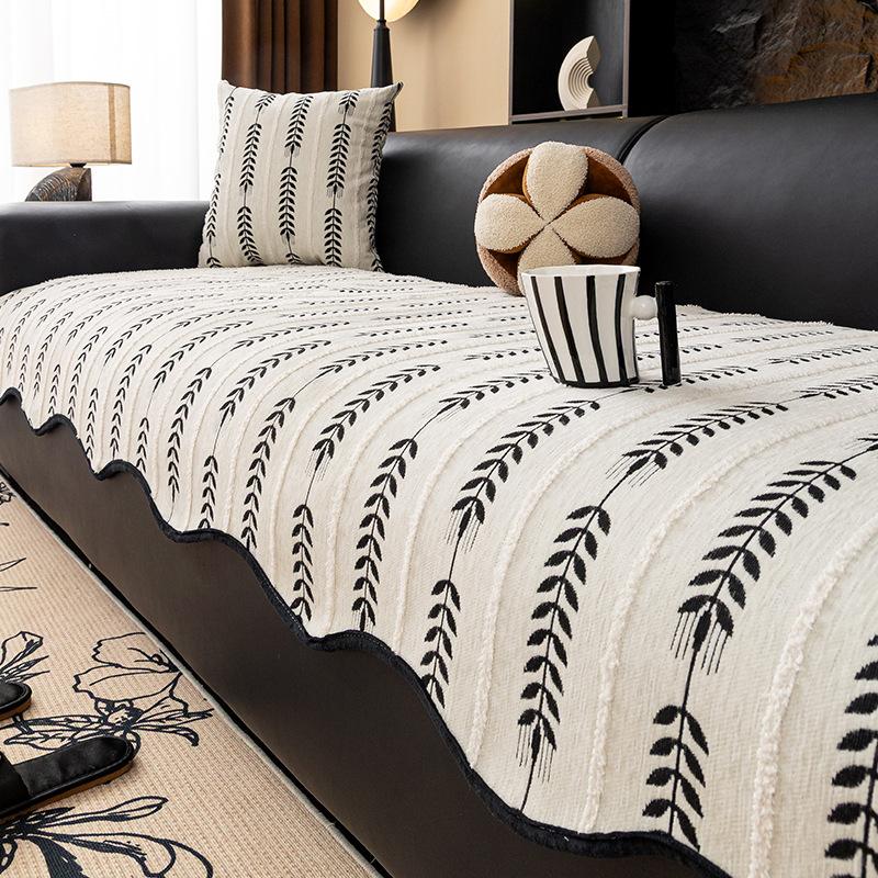 Simple Chenille Special-shaped Sofa Cushion 2025 New Four-season Universal Seat Cushion, High-end Non-slip Sofa Cover