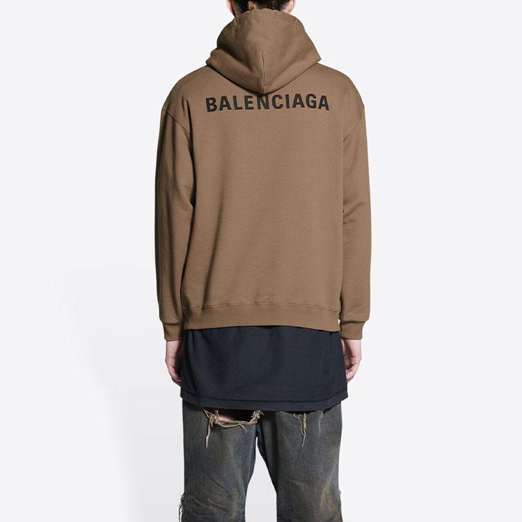 Balenciaga Худи Regular Fit с логотипом на спине 600583TMVF57761