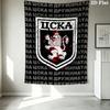 PFC CSKA Sofia Wall Tapestry Aesthetic Wall Hanging Printed Fabric Blanket Decorative Tapestries for Bedroom Living Room Home Decor