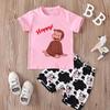 2026 Hot Sale Cartoons Baby Boys T Shirt Curious George Cartoon Print Kids TShirts Funny Monkey Children Girls Tops Clothes