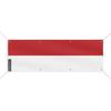 Bannière Drapeau De Monaco - - 150x450 Cm - 8 Œillets - Polyester Durable - Impression Numérique