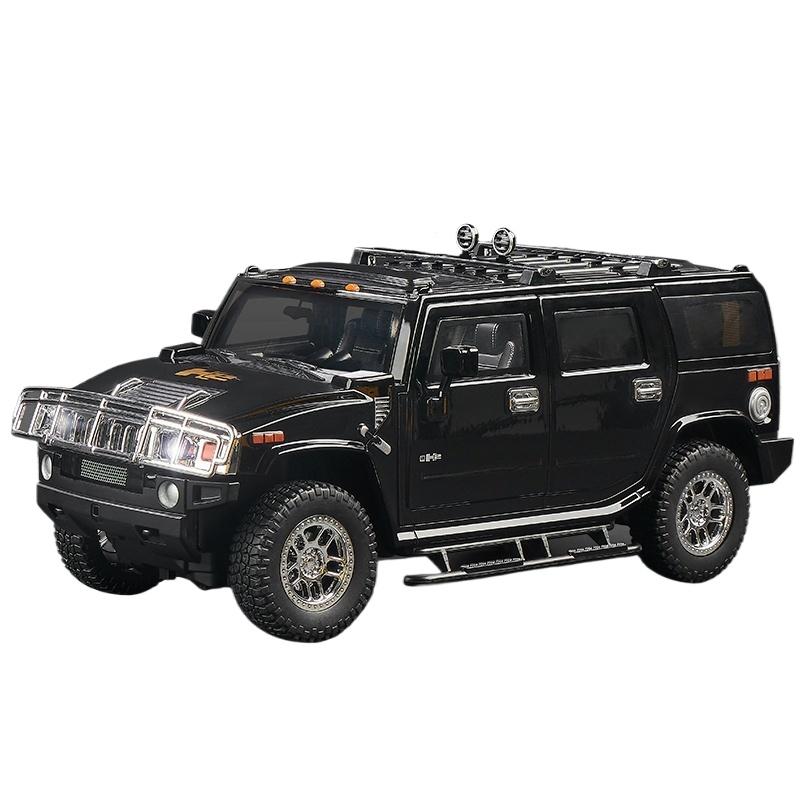 1/18 HUMMER H2 Highway 61 Внедорожник Металл Сплав Литая Модель Автомобиля Домашнее Модное Настольное Украшение Подарки на День Рождения