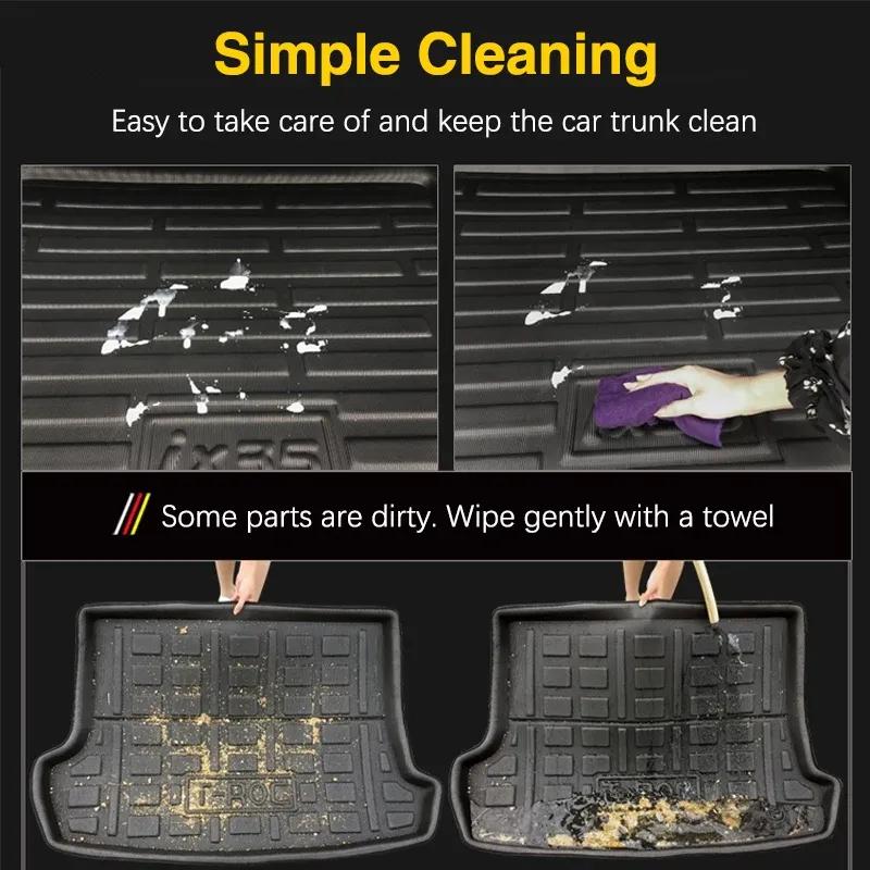 For Range Rover Evoque L538 2012~2018 2017 2016 2015 2014 2013 Accessorie Trunk Mat Floor Tray Waterproof Cargo Boot Carpet Auto