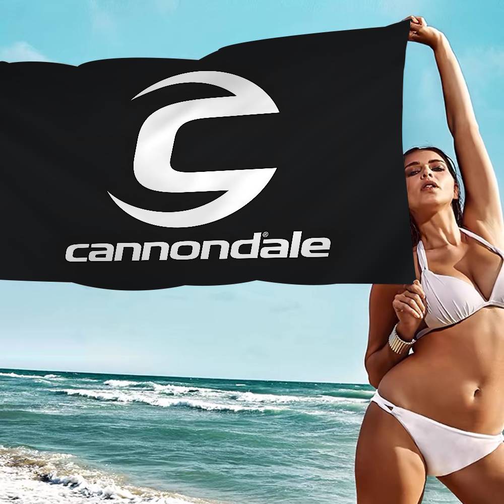 Пляжное полотенце Cannondale с принтом из микрофибры, для скалолазания, йоги, пляжа, плавания, бега, впитывающее, мягкое полотенце