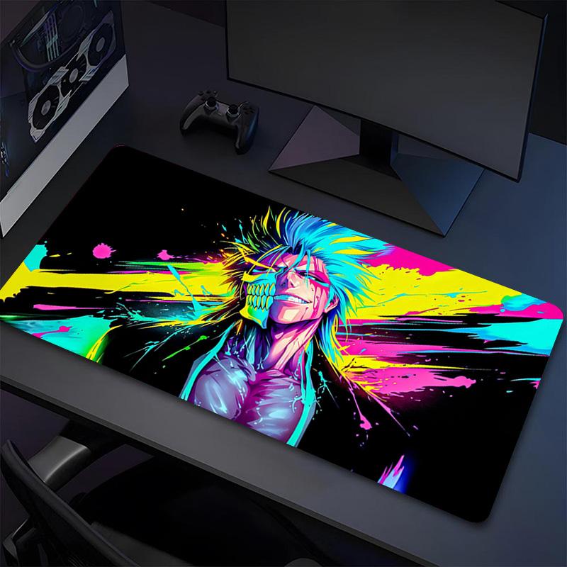 Colorful Splash Xl Gaming Mouse Pad Nonslip Rubber Base Stitched Edge Waterproof Desk Mat For Pc Laptop Gamer Office Computer Accessories C929782
