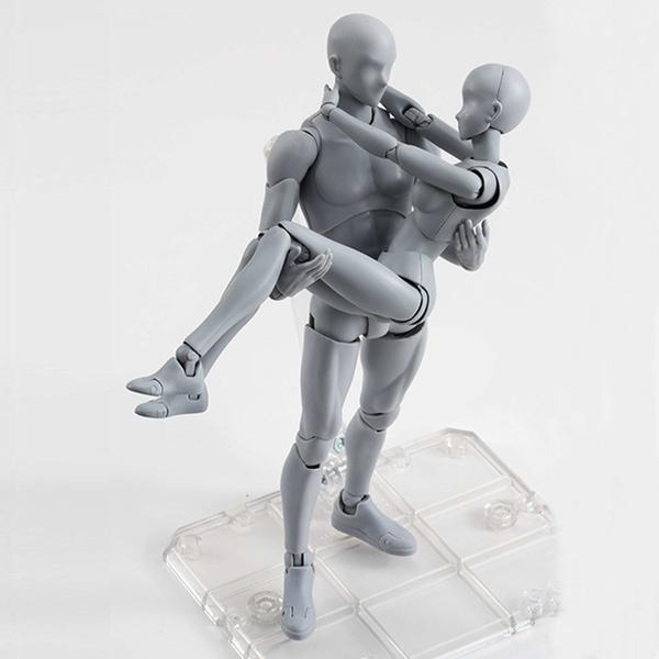 Light Movable Body Male Wooden Figure Model Doll Toy Sketch Mannequin Mannequin