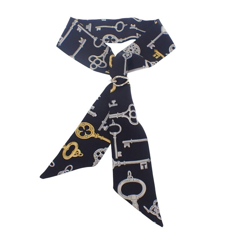 HERMES   Scarf ring Silver metal Women