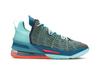 Men's Sneakers Nike LeBron 18 We Are Family Green Abyss/Tropical Twist-Bright Crimson-Hyper Crimson