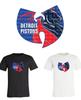 Футболка унисекс с логотипом команды НБА Detroit Pistons Wu Tang