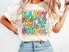 Teacher Comfort Colors Tee, Happy First Day of School Shirt