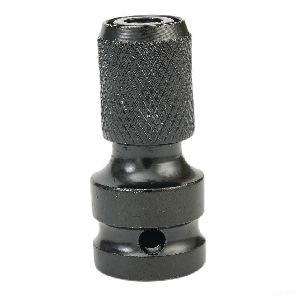 Kit Drill Bit Chuck Adapters 1/2 Square Drive To 1/4 Hex Shank Converter