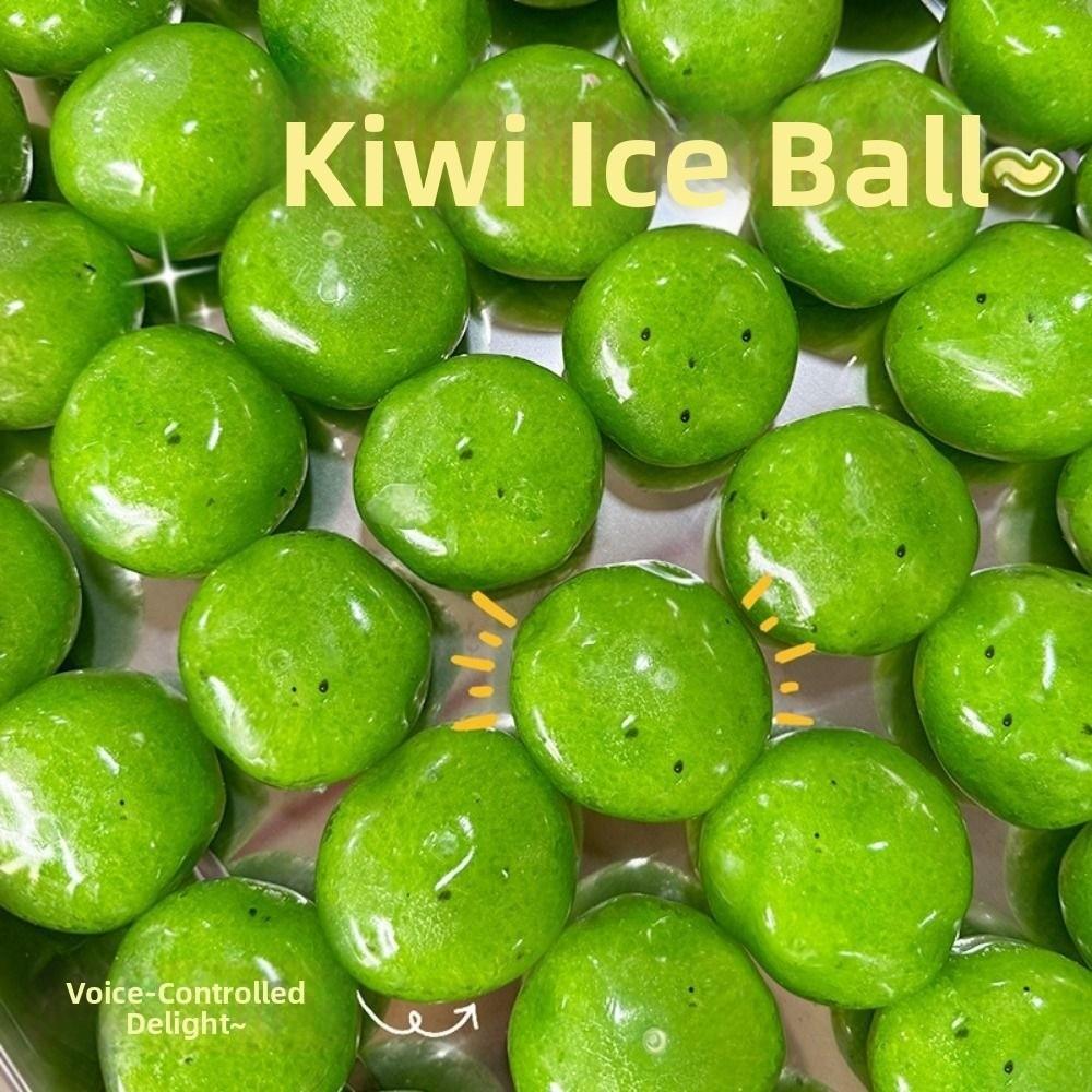 Realistic Simulation Kiwi Smoothie Balls Slow Rebound Kiwi Squeeze Balls Squishy Toy Stress Relief