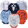 6-Piece Newborn Long-Sleeve Romper Set - 2025 Autumn Collection