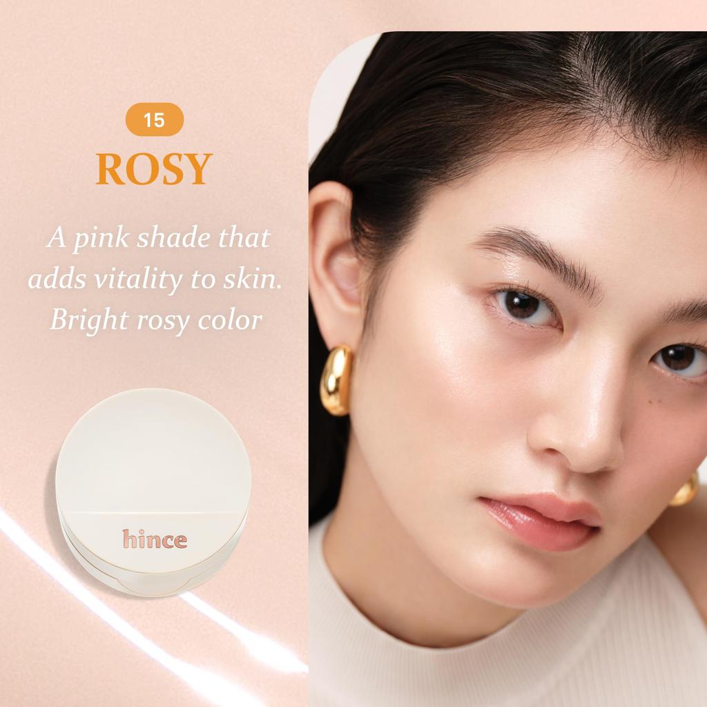 hince Second Skin Glow Cushion 15 Rosy