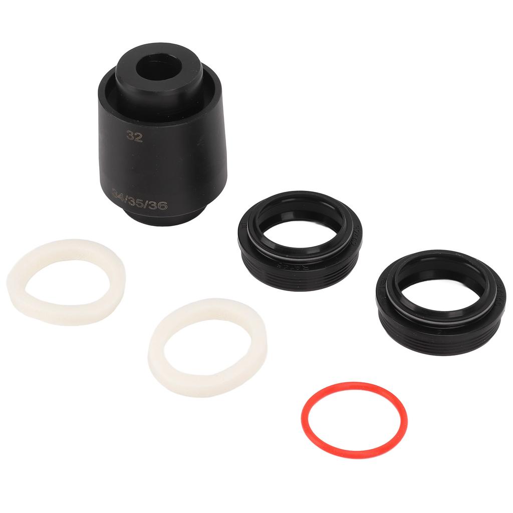 RISK Dust Seal Installation Tool Driver with 32mm Dust Wiper Kit for Suspension Fork Lower Leg In 32mm 34mm 35mm 36mm