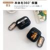 ONLYOU Airpods pro stylish Korean Airpods pro2 cute TPU teddy bear bear clear design Airpods pro cover couple matching earphone case carabiner hook