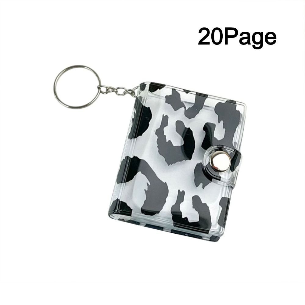 2 Inch Mini Photo Album Snap Button Design Name Card Book Mini Photo Card Holder