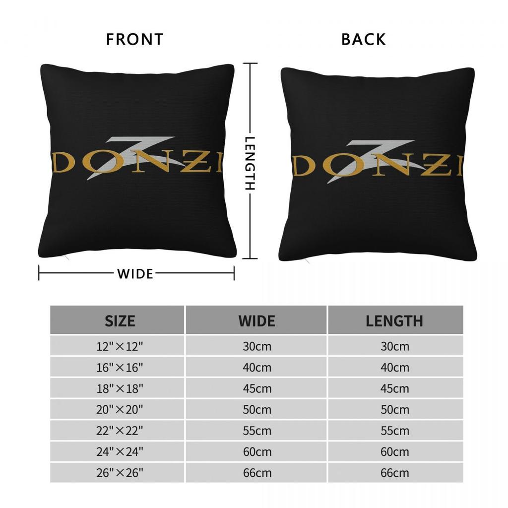 Donzi Boats Square Pillowcase Polyester Linen Velvet Printed Zip Decorative Throw Pillow Case Home Cushion Cover