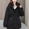 Модные женские пальто Зимние парки С капюшоном Повседневные Свободные Толстые Теплые Женские куртки