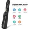 Металлодетектор-пинпоинтер, профессиональная водонепроницаемая ручная указка-указатель, зонд для поиска сокровищ с батареей 9 В и светодиодом
