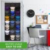 1Pc Baseball Hat Rack, 24 Pocket Over The Door Cap Organizer Cap Hat Holder Hanger for Closet with Large Clear Pockets & 3 Hooks, Hat Storage