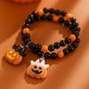 Halloween Pumpkin Bracelet Pendant Cute Cartoon Funny Niche Atmosphere Party Accessories