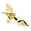 [F9339] - Gold Plated 'Music Angel' Pendant