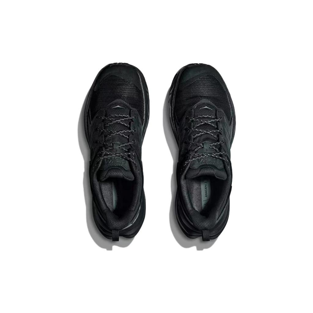 Кроссовки унисекс HOKA Anacapa 2 Low GORE-TEX Triple Black 1141632-BBLC