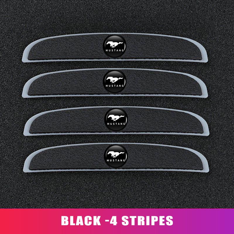 ITES5 For Ford 4pcs Car Door Edge Protection Guards Anti-scratch Stickers Anti-collision Strip Accessories Escape Ecosport Explorer