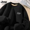 JEEP SPIRIT Men's Fleece Lined Crewneck Sweatshirt