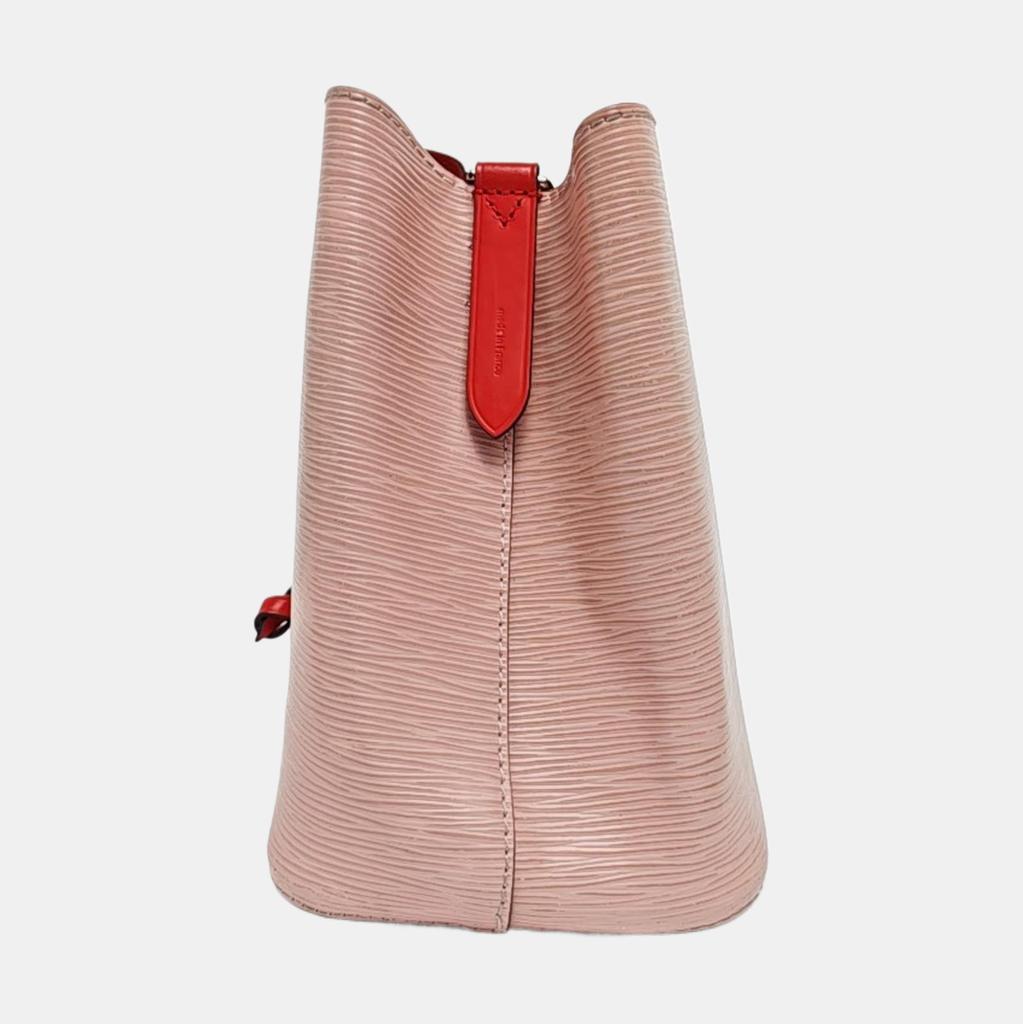 [Pre-Owned] Néonoé Bb Water Wave Leather Bucket Bag - Very Good #10FSEDK