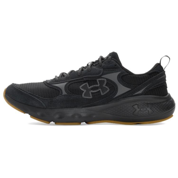 Under Armour Charged Vantage Lux 3 Comfortable Fashion Low-Top Lifestyle Sneakers Men Sneakers Black 6010422-001