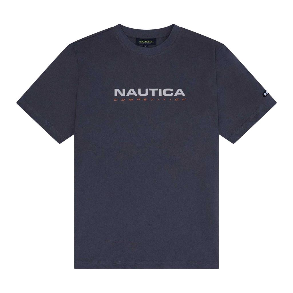 Nautica Mens Wadi Chest Logo Regular T-Shirt