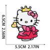 Cartoon Kitten Patch Sticker Computer Embroidery Chapter Boy Animation Character Embroidery Cloth Sticker Bag Decoration Cute Kitten