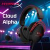 HYPERX Cloud Alpha Wired Gaming Headset Dual Chamber Drivers Comfort Aluminum Frame Detachable Microphone Works On PC PS4 PS5 Xbox One Switch