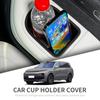 Cup Holder Storage Box for Li L9 L8 Shock-Absorbing Car Third Row Central Cup Tray Tidying TPE
