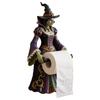 Witch Tissue Holder, Toilet Paper Rack, Wall-mounted Storage, Resin Carving Shower Room RV Home Bathroom Use.
