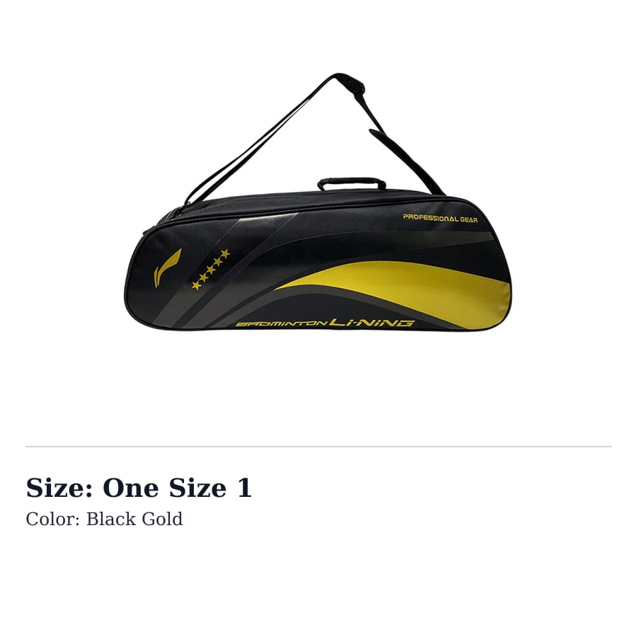 Li Ning Badminton Collection Polyester Gym Bag Regular Unisex ABJT035