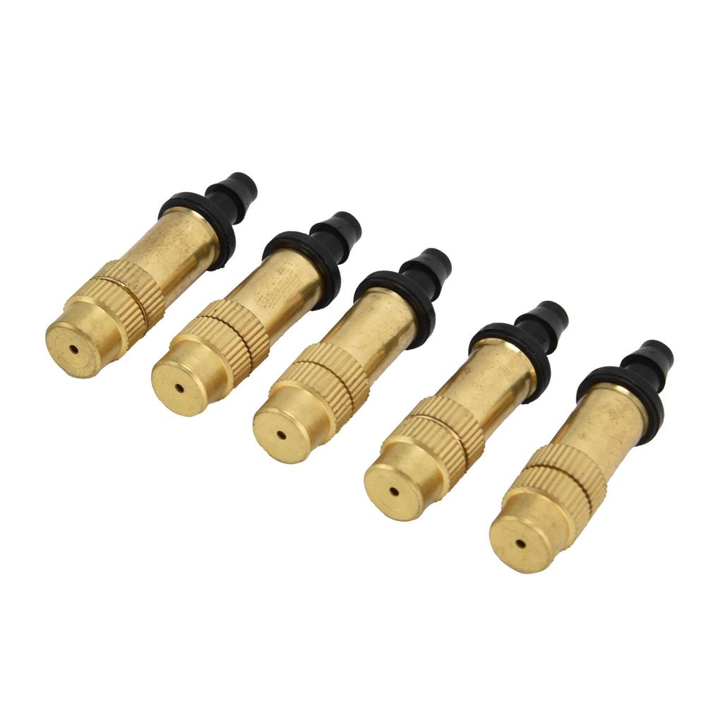 100 шт. одинарный крючок медный распылительный распылитель капельный опрыскиватель для орошения 4/7 шланг