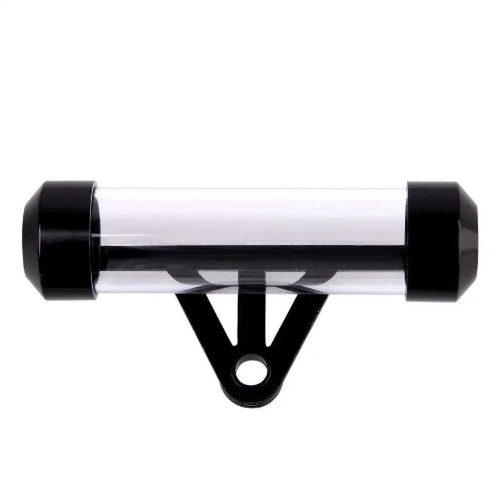 Tube Tax Disc Registration Label Holder Universal Motorbike Tax Disc Tube Cylindrical Holder Frame Waterproof Detachable