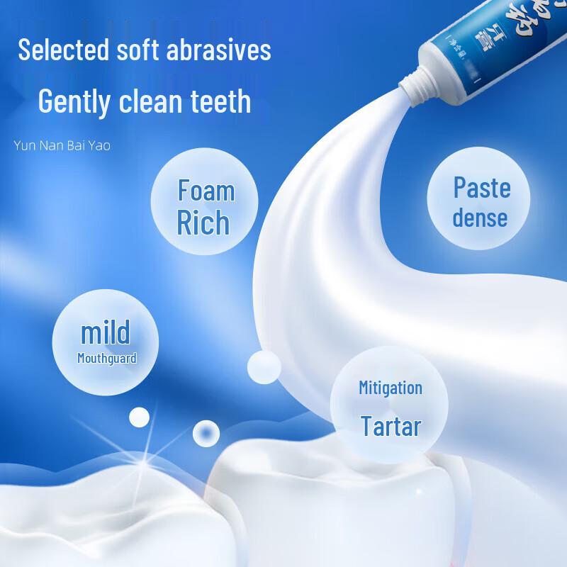 Yunnan Baiyao Kids Probiotic Strawberry Fluoride-Free Toothpaste