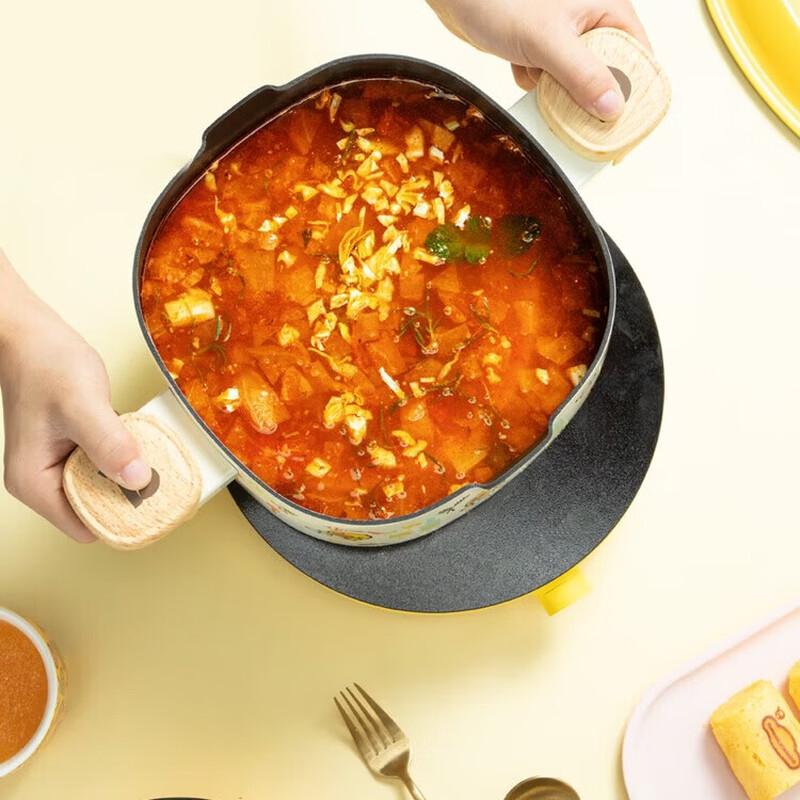 COOKER KING Маленькая Желтая Утка Суповая Кастрюля с Антипригарным Покрытием