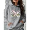 2025 Stylish European Long-Sleeve Letter Print Hoodie for Women - Casual Autumn/Winter Sweatshirt