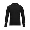 Qualifier Logo Training Running Fitness Breathable Long Sleeve T-Shirt Men Tops Black 1365662-004