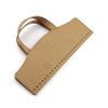 1Set Detachable PU Leather Bag Handle Bag Flap Cover with Lock Replacement Accessorie for DIY Crochet Handbag Sewing Kit