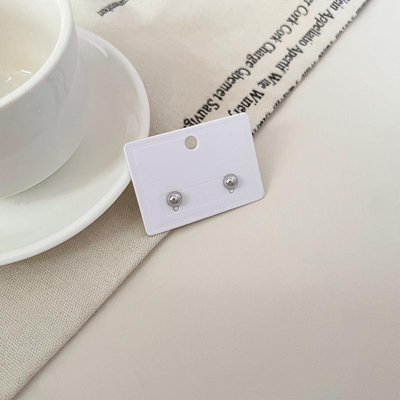 Иглы для ушей из стерлингового серебра S925, новые темпераментные простые и маленькие серьги-пусеты, женские серьги, серьги для пирсинга ушей, серьги, предотвращающие блокировку, ювелирные изделия