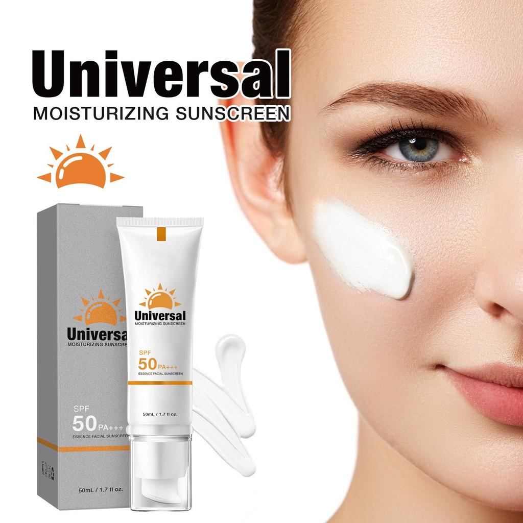 Multi Functional Sunscreen Conditioning Facial Lotion Oil Control Refreshing Acne Free Sunscreen 50ml