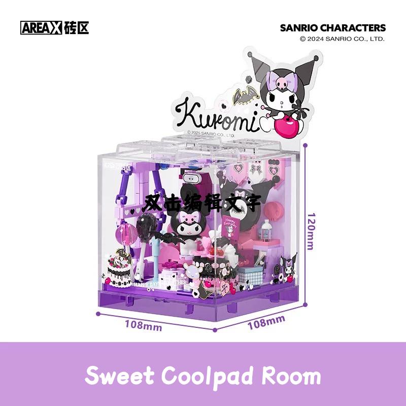 Areax Конструкторы Серия Sanrio Милый Магазин Куроми Пазл Сборка Игрушки Подарки Украшения Развлекательные Игрушки